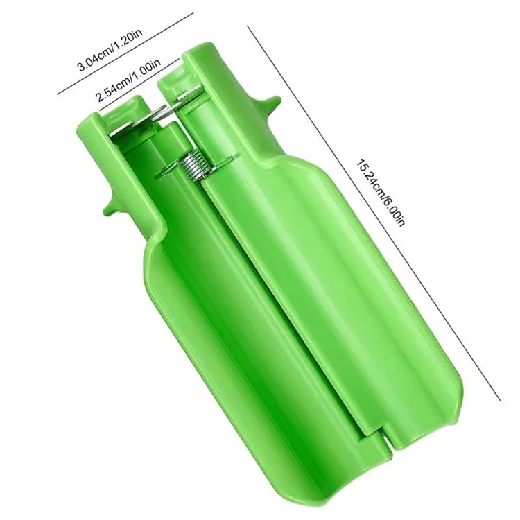 Outil portable de déssouchage des épines de rose pour jardinage et composition florale - Vert