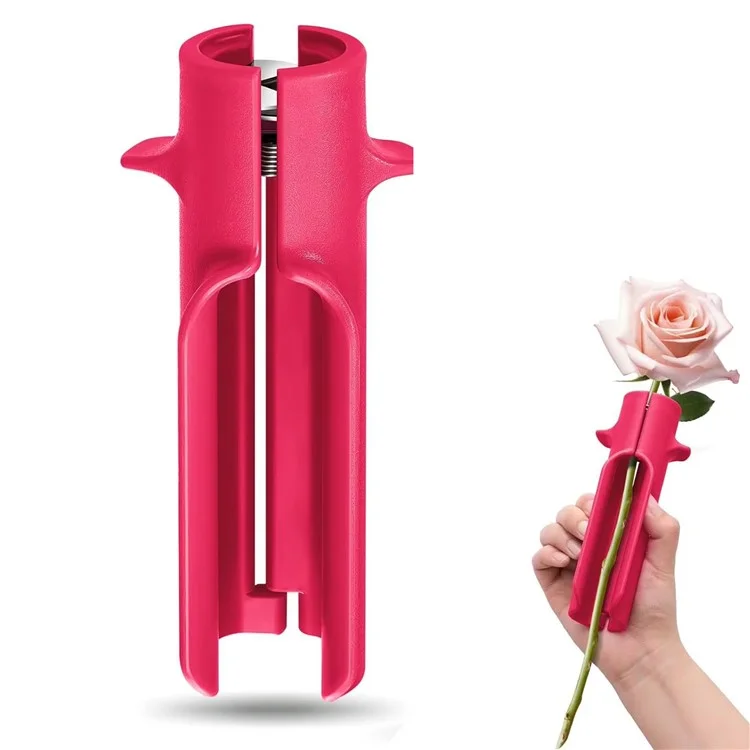 Handheld Rose Thorn Remover Portable Stem Stripper Tool for Gardening Flower Arrangement - Rose