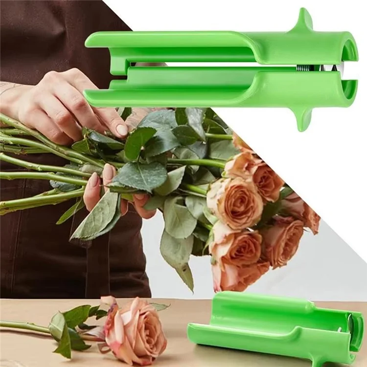 Handheld Rose Thorn Remover Portable Stem Stripper Tool for Gardening Flower Arrangement - Rose