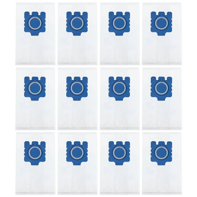 12Pcs Dust Bag for Miele GN / C1 / FJ / 3D Vacuum Cleaner Dust Collect Bag Replacement Part