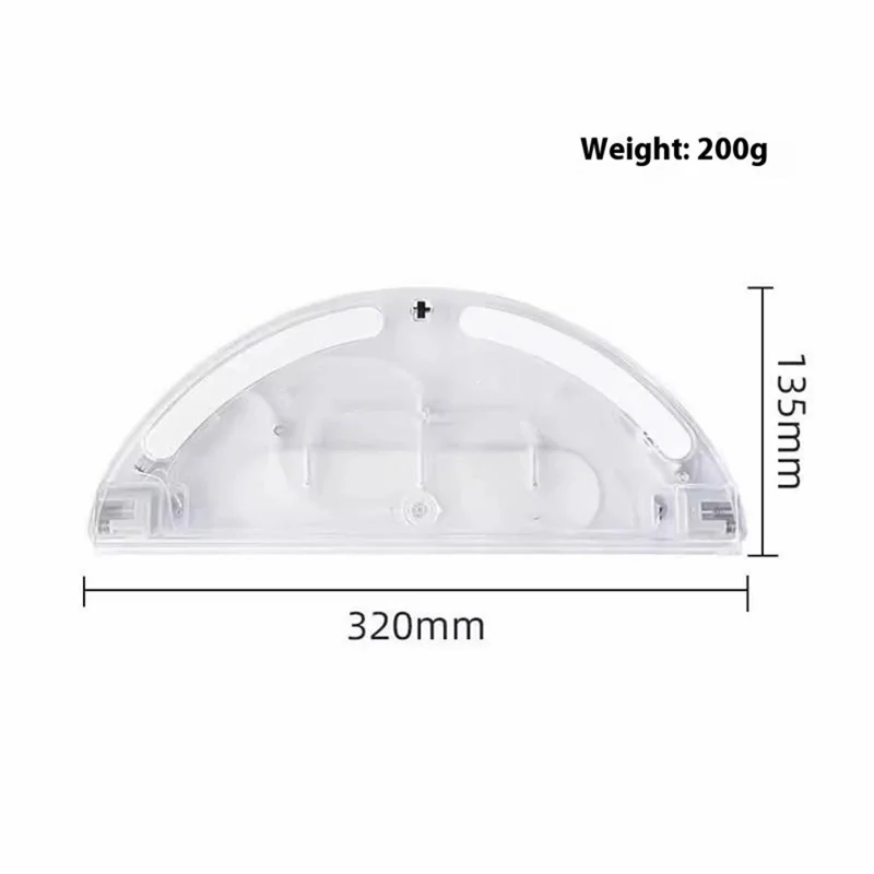 Kunststoff-Wassertank für Dreame L10 Pro / L10 / D9 Pro / D9 Staubsauger-Ersatzzubehör