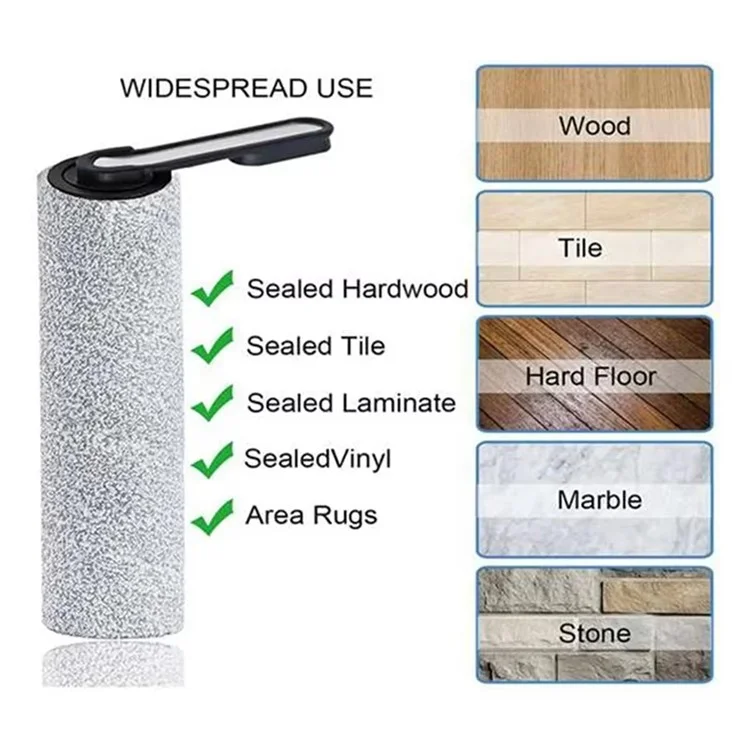 Para Tineco Floor One S5 Pro LED / LCD Aspirador de Pó Úmido e Seco Rolo de Escova de Substituição para Limpeza