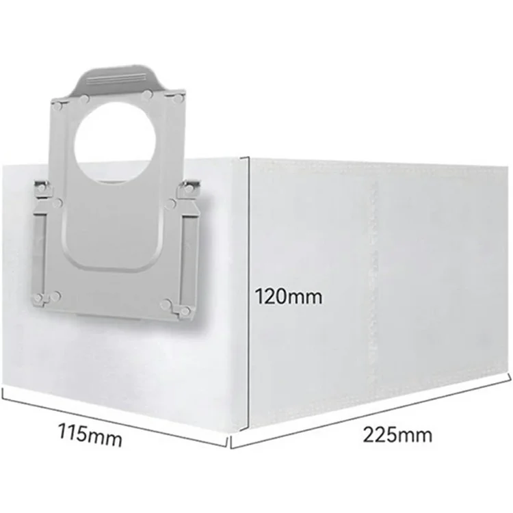 Bolsas de Polvo para Aspiradora Robot Roborock G20S Ultra / G30 / G30 Space / Saros 10 / 10R / Z70 Accesorios