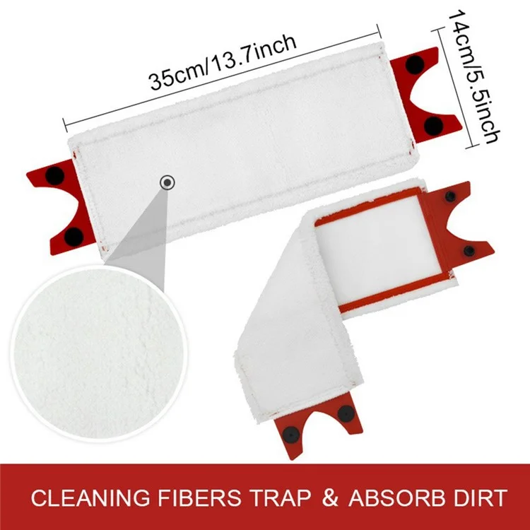 For Vileda Ultramax Microfiber Mop Cloth Reusable Floor Mop Pad Replacement Part