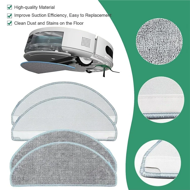 Für iRobot Roomba 105 Kombi / Kombi Essential Staubsauger Polyester Ersatz Wischtuch