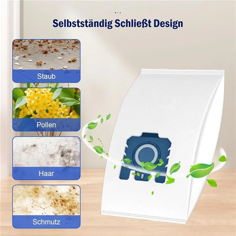 5Pcs For Miele GN / C1 / FJ / 3D Vacuum Cleaner Dust Bags Replacement Bag