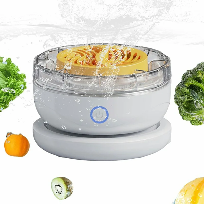 Pulitore, Purificatore, Lavatore di Frutta e Verdura Wireless, Sterilizzatore per Elettrolisi, Rimozione di Pesticidi, Macchina per Disinfezione