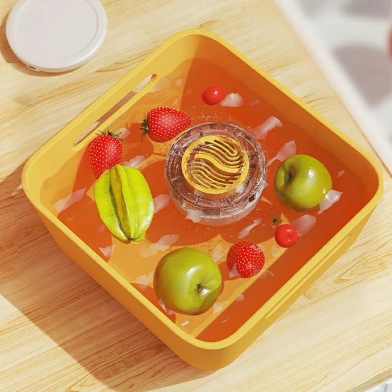 Pulitore, Purificatore, Lavatore di Frutta e Verdura Wireless, Sterilizzatore per Elettrolisi, Rimozione di Pesticidi, Macchina per Disinfezione