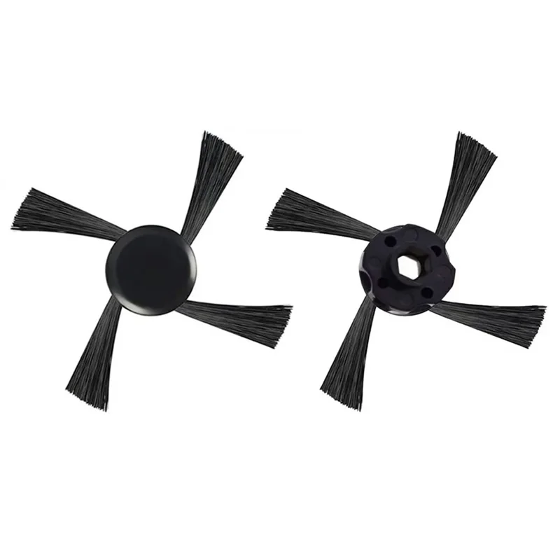 2 pièces de brosse latérale à quatre bras pour accessoires de nettoyage des bords de robot aspirateur Neato Botvac 70E / 75 / D80 / D85