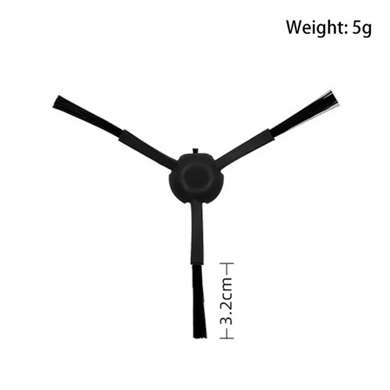 2 Pezzi Spazzola Laterale per Dreame D9 / D9 Max / L10 Pro / S10 / S10 Pro Robot Vacuum Ricambi