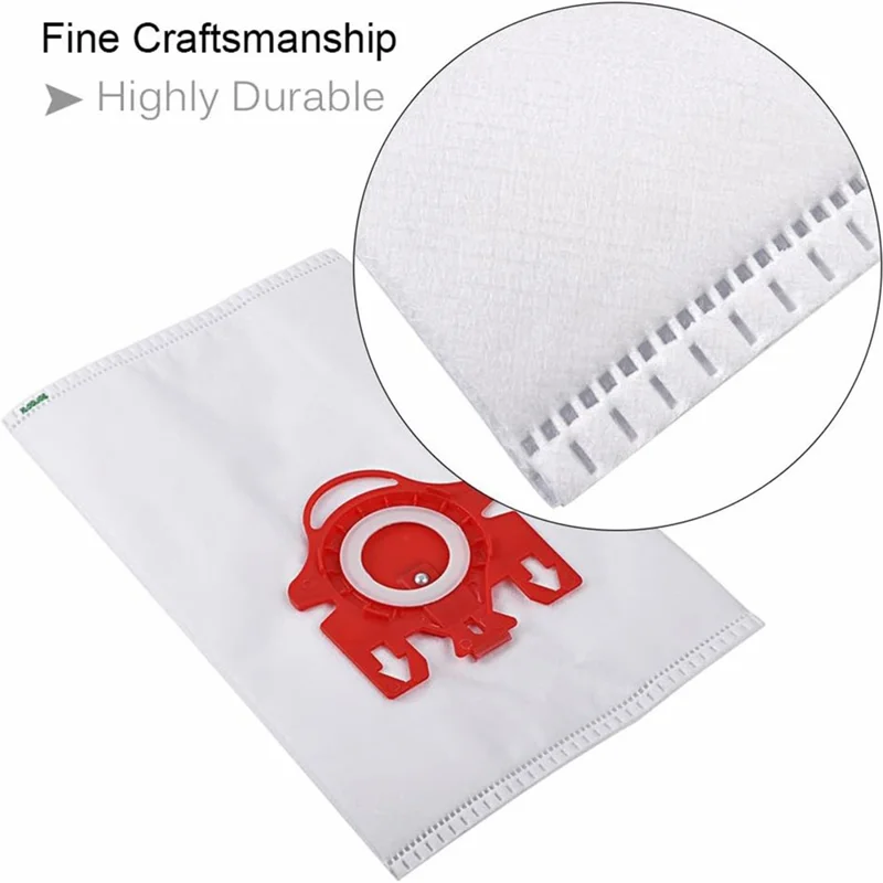 5Pcs / Set Self-Sealing Dust Bags for Miele S227 / S240 / S270 / S280 / S400 Vacuum Cleaner Replacement Parts
