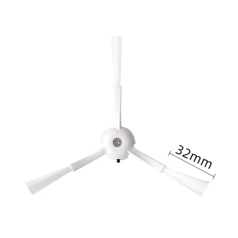 Kit de Substituição 17 Peças para Roborock S60 / S51 / S50 Escova Principal Escova Lateral Pano de Espanador Tanque de Água Filtro Conjunto