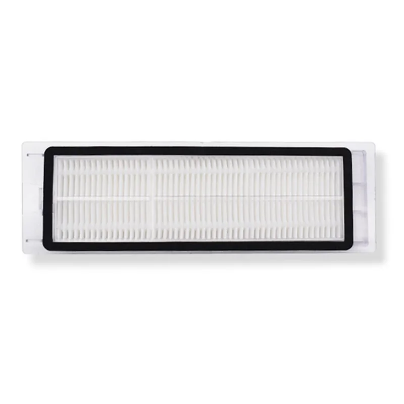 Kit de Substituição 17 Peças para Roborock S60 / S51 / S50 Escova Principal Escova Lateral Pano de Espanador Tanque de Água Filtro Conjunto