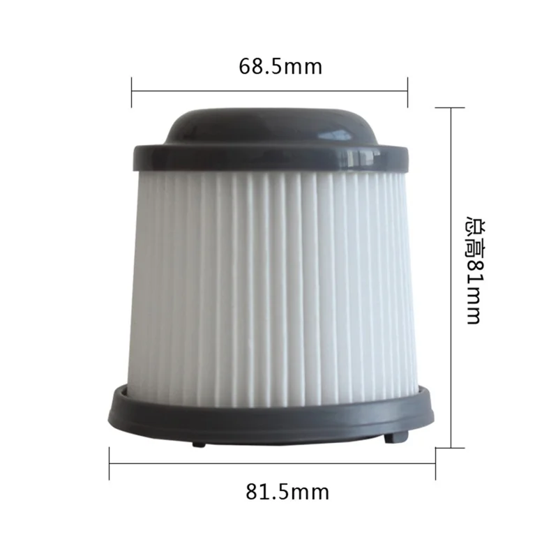 Filter für Black & Decker PV1020L / PV1200AV / PV1420L / PV1820L Akku-Dustbuster Ersatzfilter