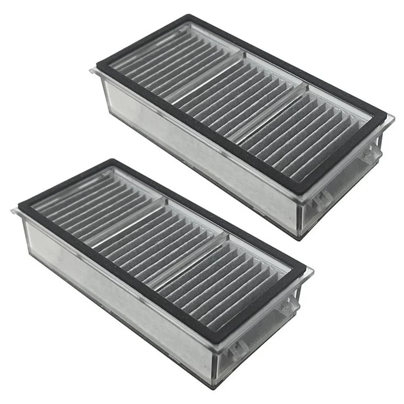 2Pcs For Dreame X50 Pro Robot Vacuum Filter HEPA Dust Filter Replacement Parts