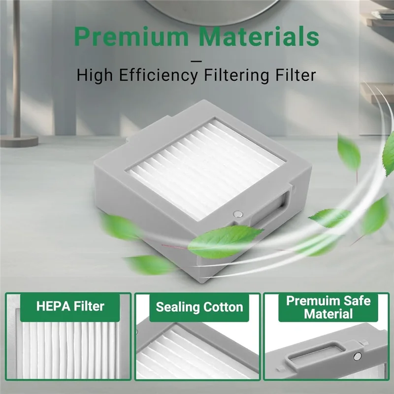 For iRobot Roomba Max 705 Vac / Plus 504 Vac Washable HEPA Filter Vacuum Cleaner Replacement Part