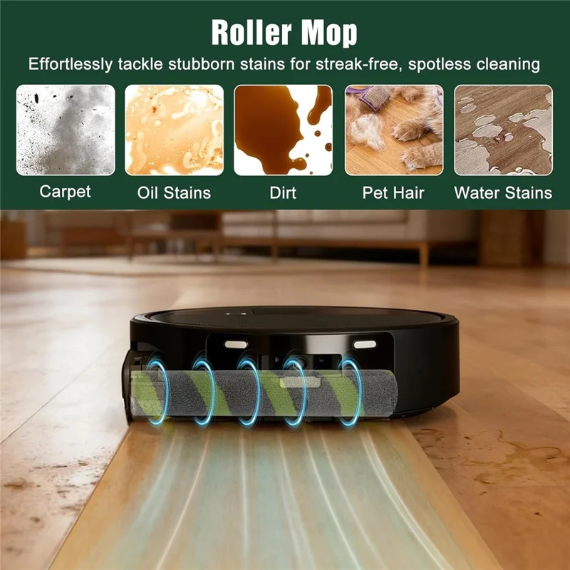 Pieza de Repuesto del Rodillo Fregasuelos para Robot Aspirador iRobot Roomba Max 705 Comb / 706 Combo