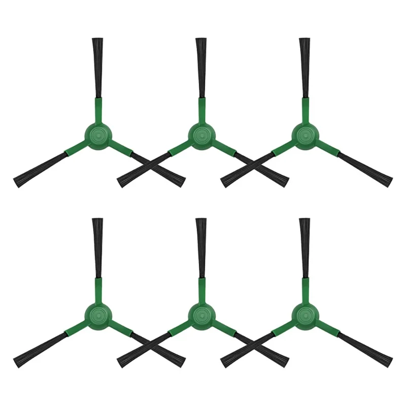 JUNSUNMAY 6 uds para iRobot Roomba Plus 505 Combo / 405 Combo Cepillo Lateral Triangular Pieza de Repuesto para Aspiradora Robot