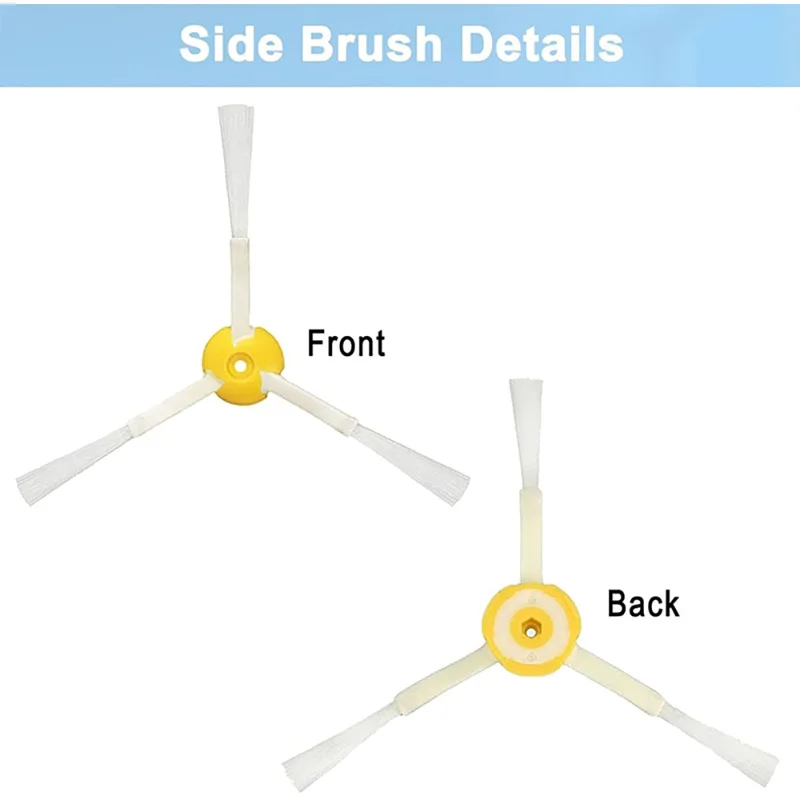 JUNSUNMAY 11Pcs Roller Brush Side Brush Filter Set for iRobot Roomba 860 / 870 / 880 / 960 / 980 Replacement Parts Kit