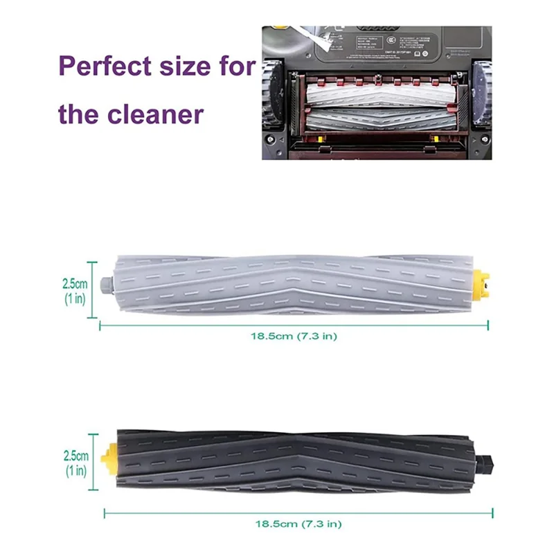 JUNSUNMAY 1 sæt hovedbørste til iRobot Roomba 860 / 870 / 880 / 960 / 980 robotstøvsuger, reservedel