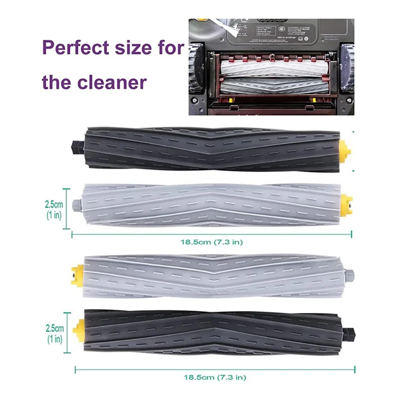 JUNSUNMAY 2 zestawy szczotki głównej do iRobot Roomba 860 / 870 / 880 / 960 / 980 część zamienna do odkurzacza robota