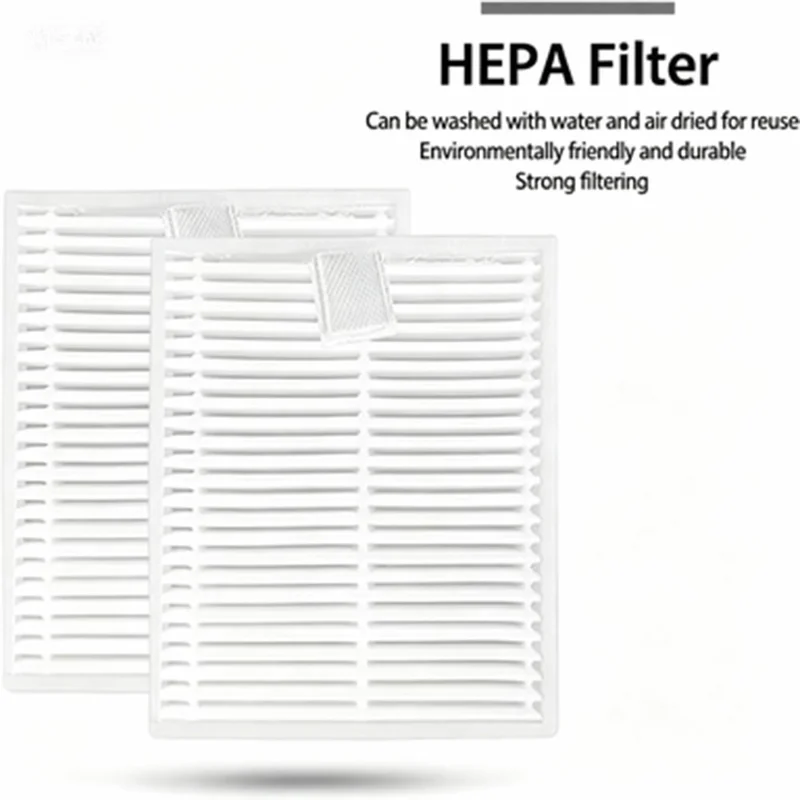 7Pcs / Set For Xiaomi Robot Vacuum S20 (D106) Main Brush Side Brush HEPA Filter Mop Cloth