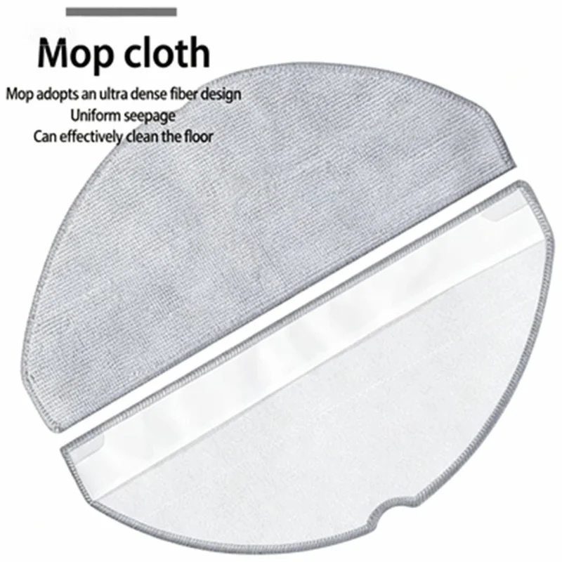 7Pcs / Set For Xiaomi Robot Vacuum S20 (D106) Main Brush Side Brush HEPA Filter Mop Cloth