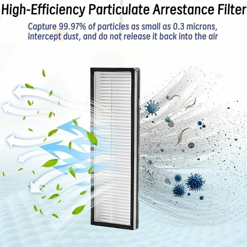 9Pcs / Set For Xiaomi Robot Vacuum X20+ / X10+ Robot Vacuum Replacement Parts with Main Brush Filter Dust Bag