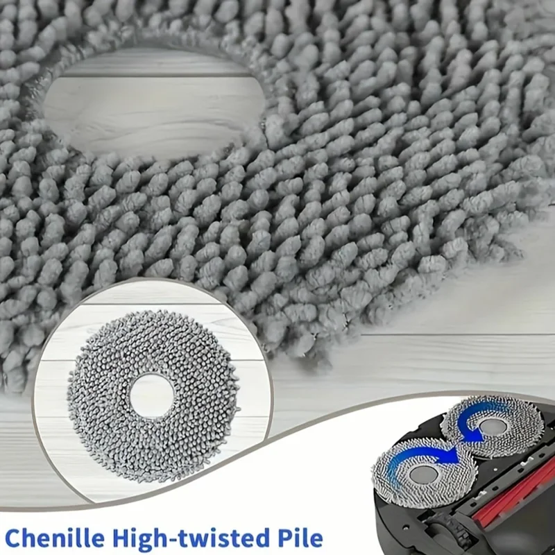 9Pcs / Set For Xiaomi Robot Vacuum X20+ / X10+ Robot Vacuum Replacement Parts with Main Brush Filter Dust Bag