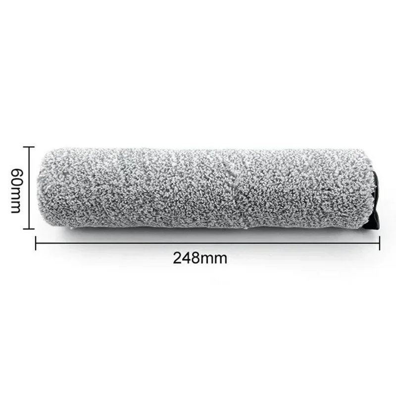 For Tineco Floor One 1.0 FW25M-01  /  Floor One S3  /  iFloor 3  /  Roller Brush Floor Washer Cleaning Replacement Part - Grey
