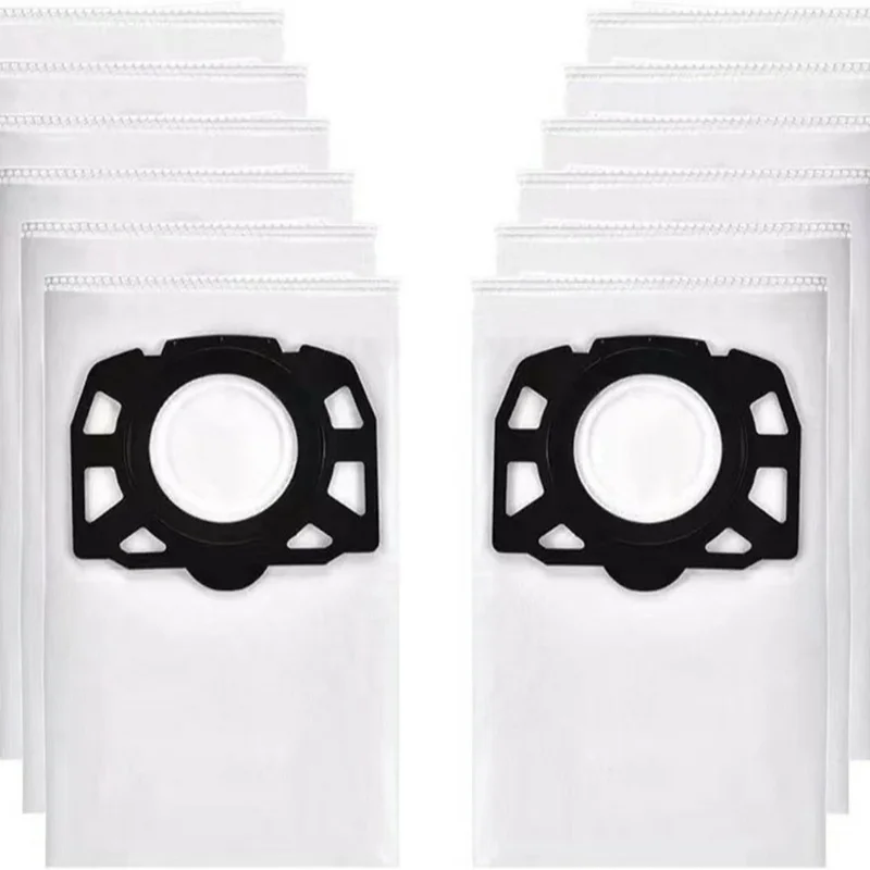 Non-woven Fabric Dust Bag for Karcher MV 4 / 5 / 6 / WD 4 / 5 / 6 Vacuum Cleaner Replacement Part - White