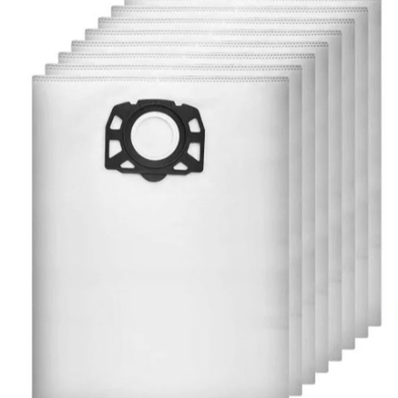 Non-woven Fabric Dust Bag for Karcher MV 4 / 5 / 6 / WD 4 / 5 / 6 Vacuum Cleaner Replacement Part - White