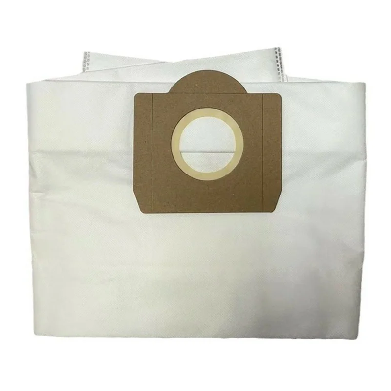 For Karcher WD 3 Non-woven Fabric Dust Bag Vacuum Cleaner Dust Collection Bag Replacement Part - White