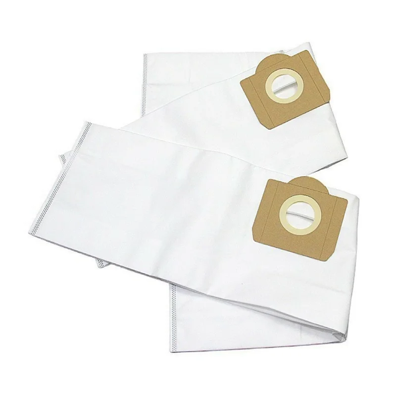 For Karcher WD 3 Non-woven Fabric Dust Bag Vacuum Cleaner Dust Collection Bag Replacement Part - White