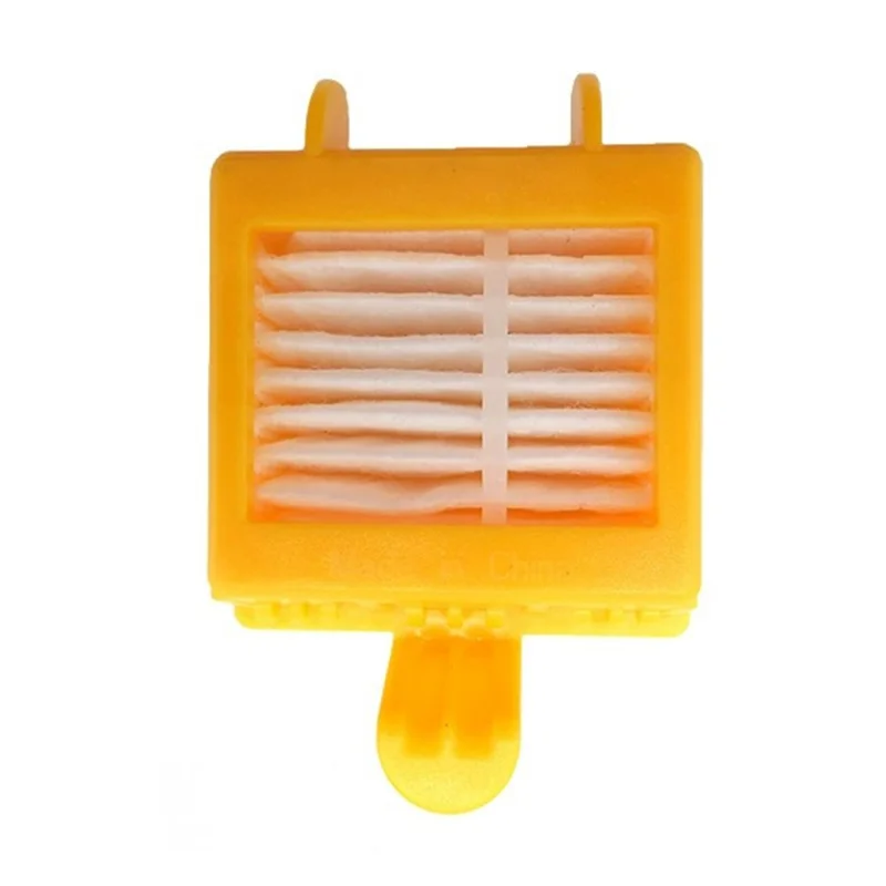 Filtro HEPA per iRobot Roomba 700 / 760 / 770 / 780 / 790 Robot Aspirapolvere, Ricambio per Filtrazione dell'Aria ad Alta Efficienza - Giallo