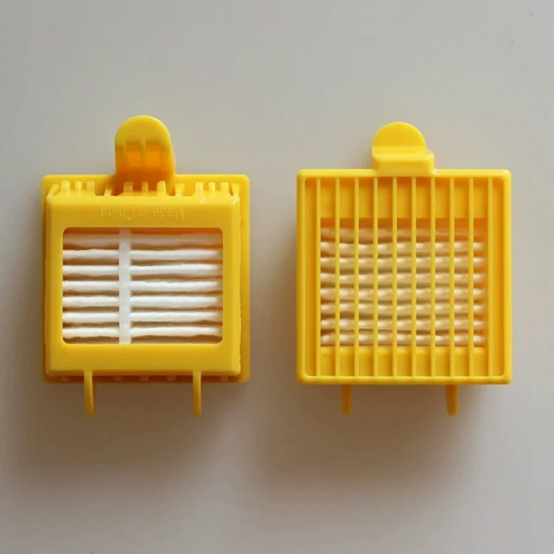 Filtro HEPA per iRobot Roomba 700 / 760 / 770 / 780 / 790 Robot Aspirapolvere, Ricambio per Filtrazione dell'Aria ad Alta Efficienza - Giallo