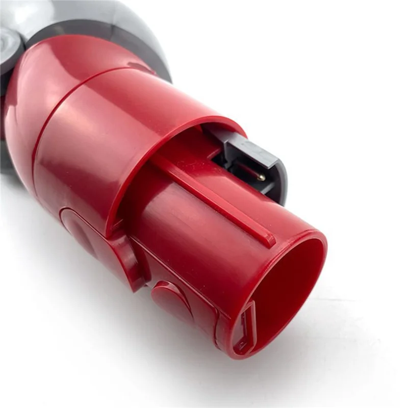 Vacuum Cleaner Swivel Adapter Connector for Dyson V7  /  V8  /  V10  /  V11 Universal Joint Cleaning Converter Tool - Red