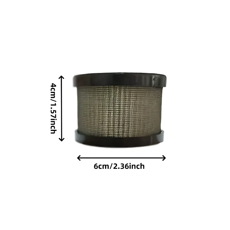 HEPA Filter for H1 Negative Ion Desktop Air Purifier Cylindrical Filter Element Replacement Part - Black
