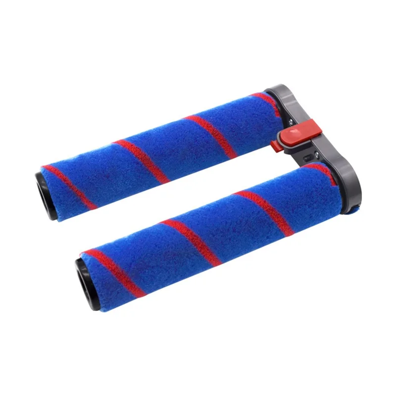Dual Row Soft Roller Brush for Dyson V7 / V8 / V10 / V11 / V15 Vacuum Cleaner Floor Attachment with LED Light