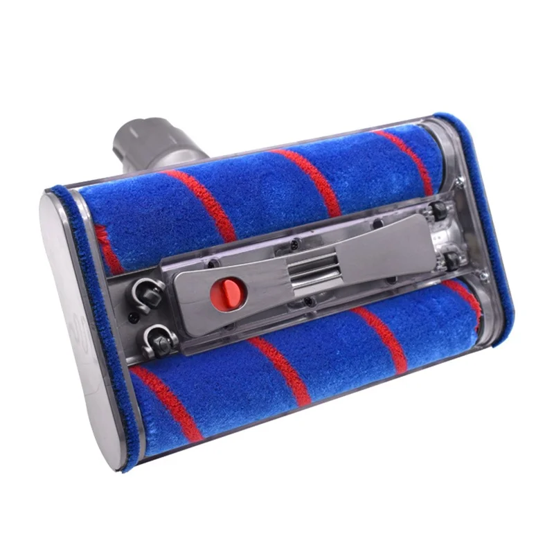 Dual Row Soft Roller Brush for Dyson V7 / V8 / V10 / V11 / V15 Vacuum Cleaner Floor Attachment with LED Light
