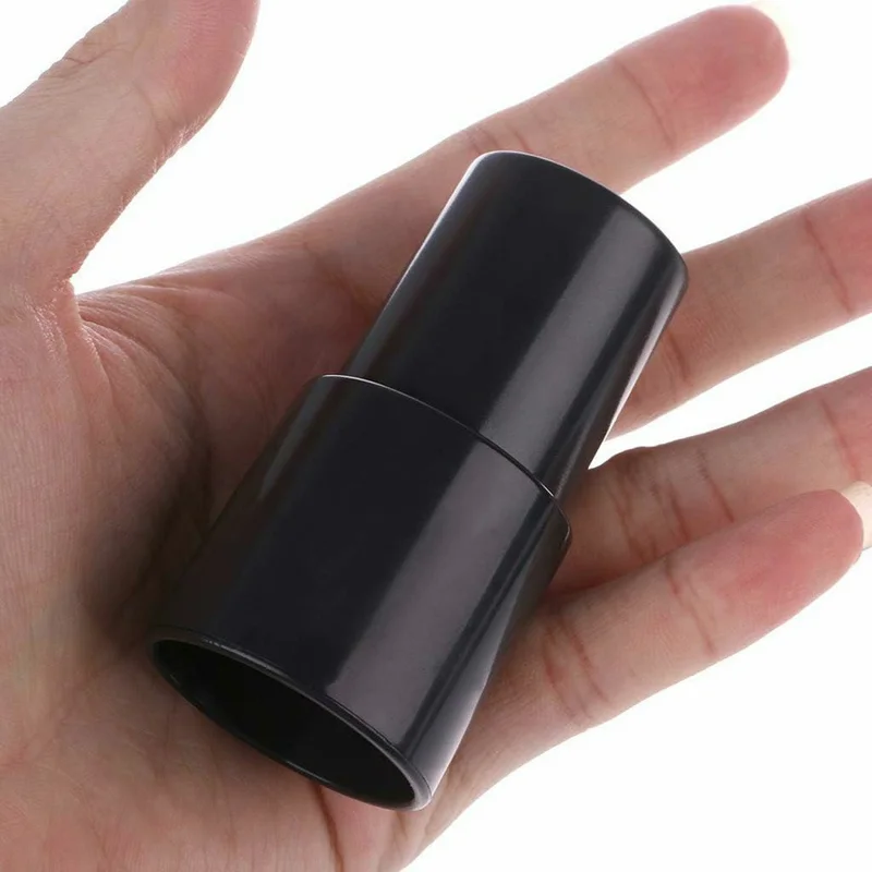 Adattatore in plastica da 32 mm a 35 mm per tubo flessibile aspirapolvere, connettore bisezione per aspirapolvere Philips / Midea, per operazioni di raccolta a secco - Nero