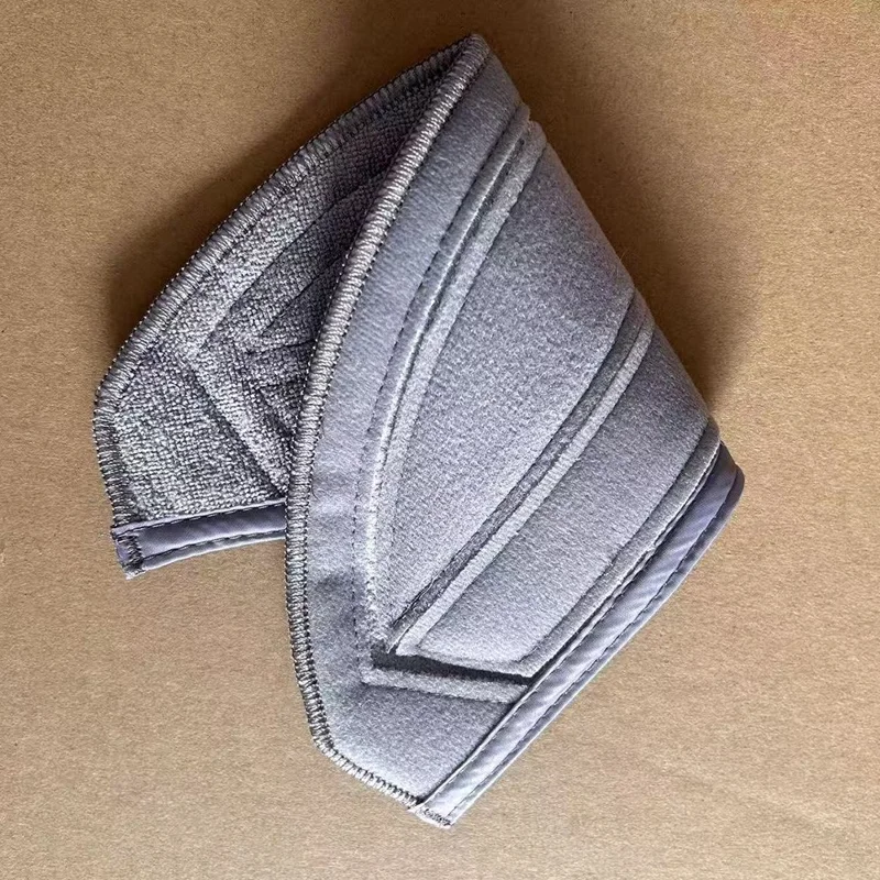 For Roborock G30S Pro Robot Vacuum Mop Cloth Washable Polyester Cleaning Pad - Grey