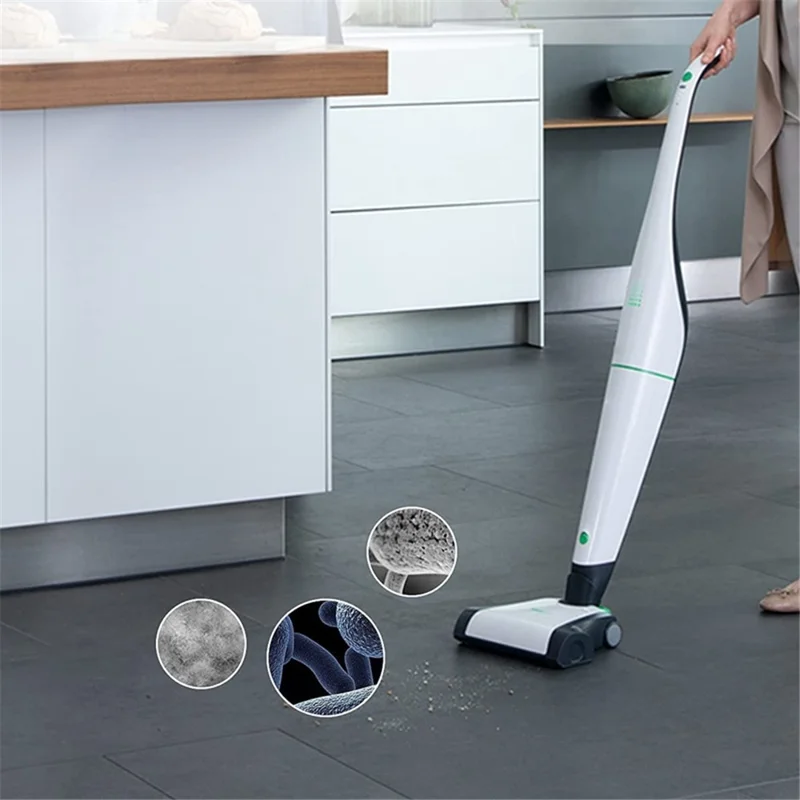 10 stk. udskiftelige rengøringsposer, støvposer med rengøringsbørste til støvsuger Vorwerk Kobold VB100