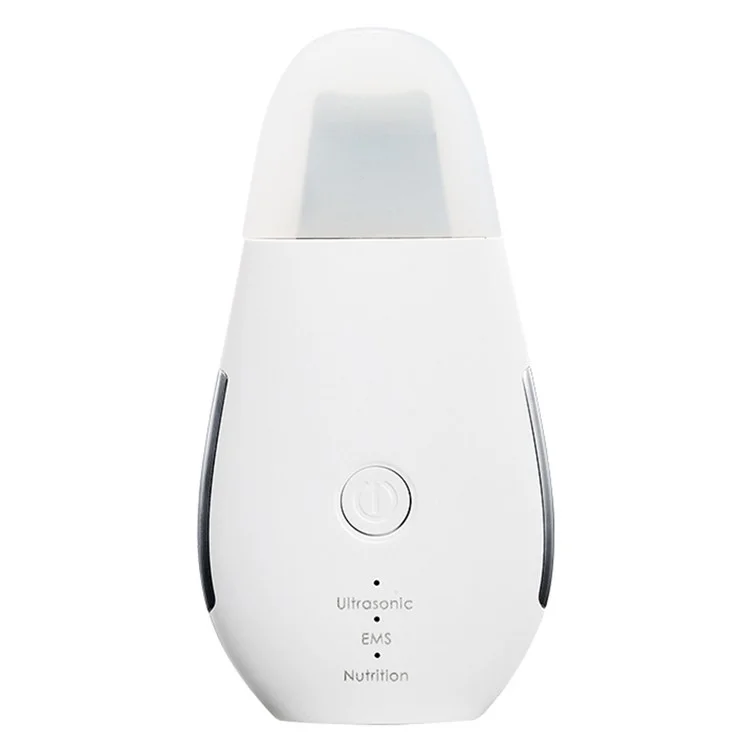 YJK028 Ultrasonic EMS Skin Scrubber Face Spatula Blackhead Remover Pore Cleaning Tool Beauty Device for Deep Cleansing