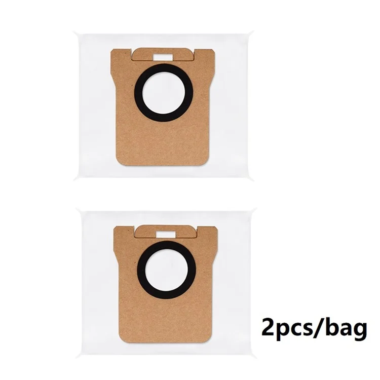 2 Stück Staubsaugerbeutel für Dreame S10 S10PRO X10 W10S W10S Pro Staubsauger Staubsammler Ersatzbeutel