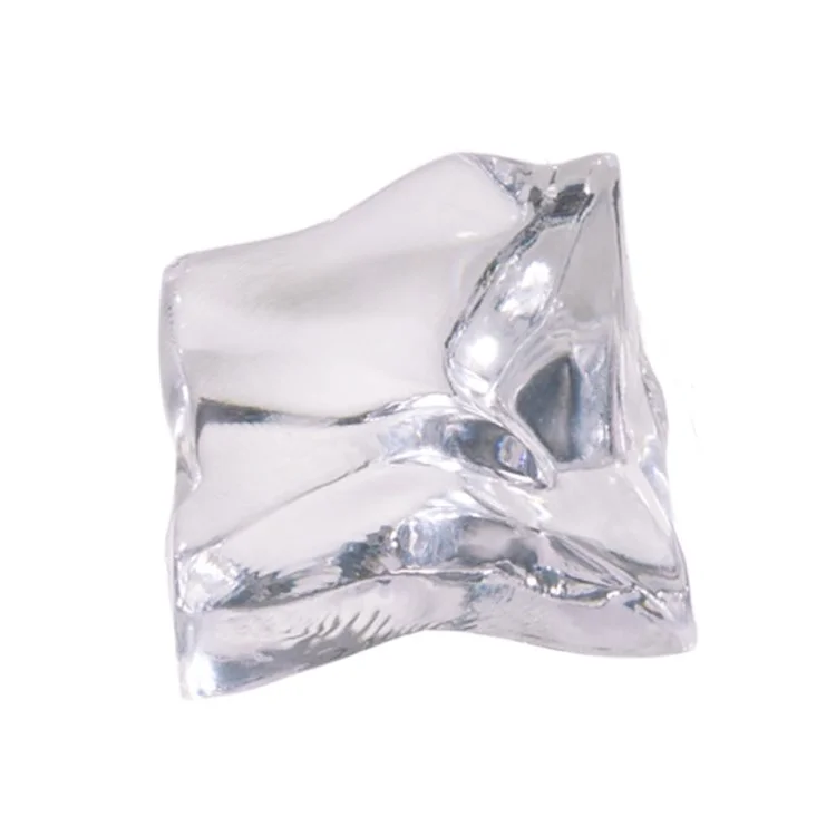 100Pcs Plastic Stone Vase Filler Fake Crystal Diamond Decoration for Aquarium Fish Tank, Size L
