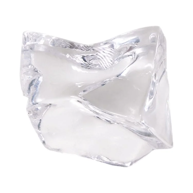 100Pcs Plastic Stone Vase Filler Fake Crystal Diamond Decoration for Aquarium Fish Tank, Size L