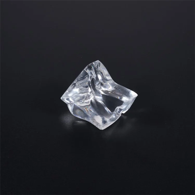 100Pcs Plastic Stone Vase Filler Fake Crystal Diamond Decoration for Aquarium Fish Tank, Size L