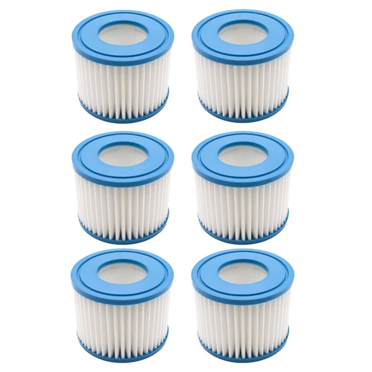 12Pcs Swimming Pool Filter for Bestway VI / Lay-Z-Spa Miami / 58323 Replacement Parts