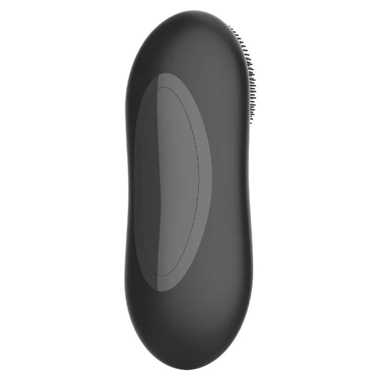 HQ-A008 Silicone Facial Cleansing Brush Sonic Electric Face Washing Instrument IPX7 Waterproof Facial Cleaner - Black